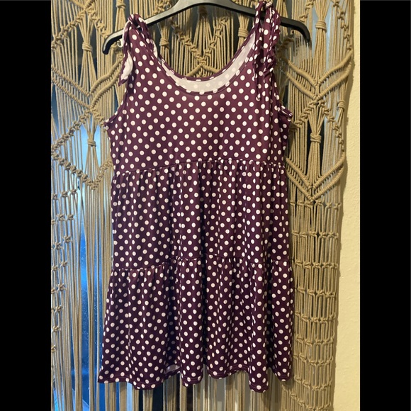 polka dot beach cover up